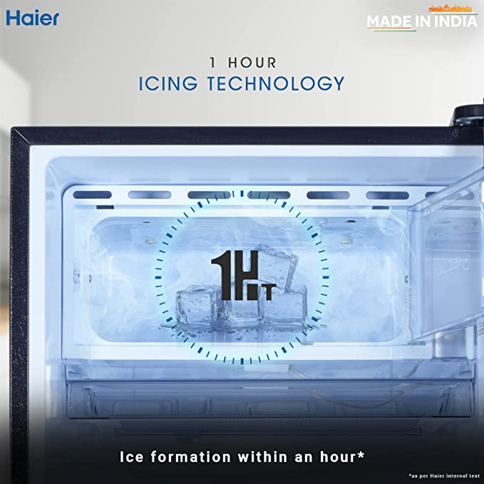Haier 190L 4 Star Direct Cool Single Door Refrigerator (HED-204MFB-P, Marine Peony, Base Stand with Drawer) Haier 190L 4 Star Direct Cool Single Door Refrigerator (HED-204MFB-P, Marine Peony, Base Stand with Drawer)